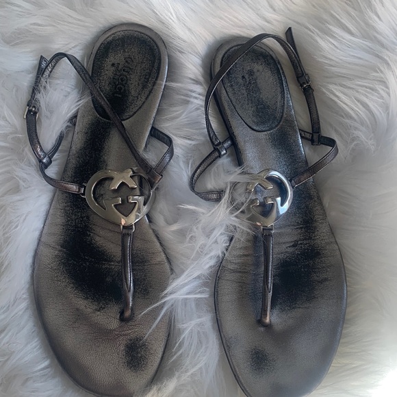 Gucci heart sandals - Picture 3 of 7